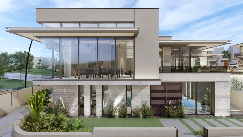 Han-e Konutları — Şehitali Konut Projesi · 6 Villa + Sosyal Tesis